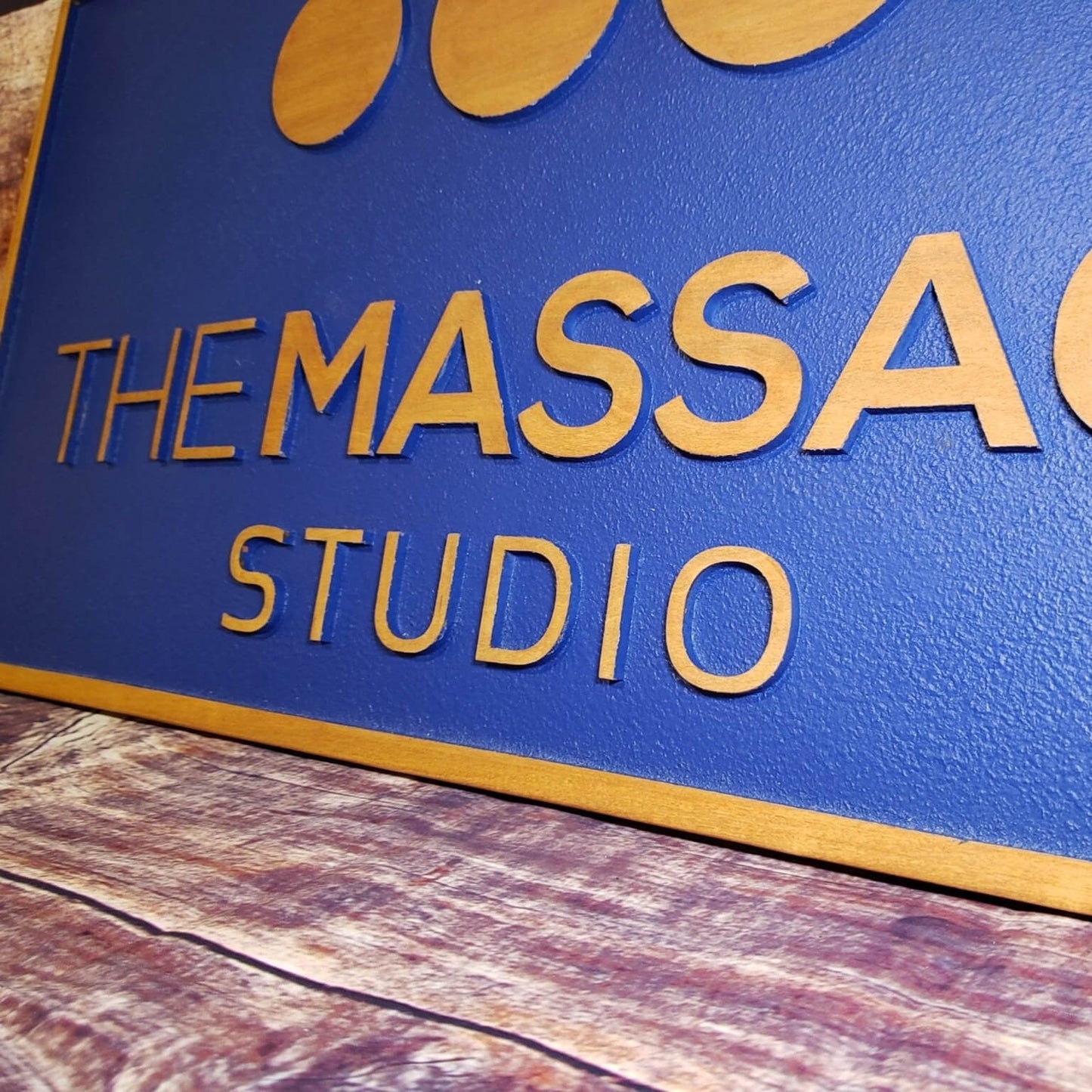 Routed Business Wood Logo Sign - Bison Peak DesignsWood sign