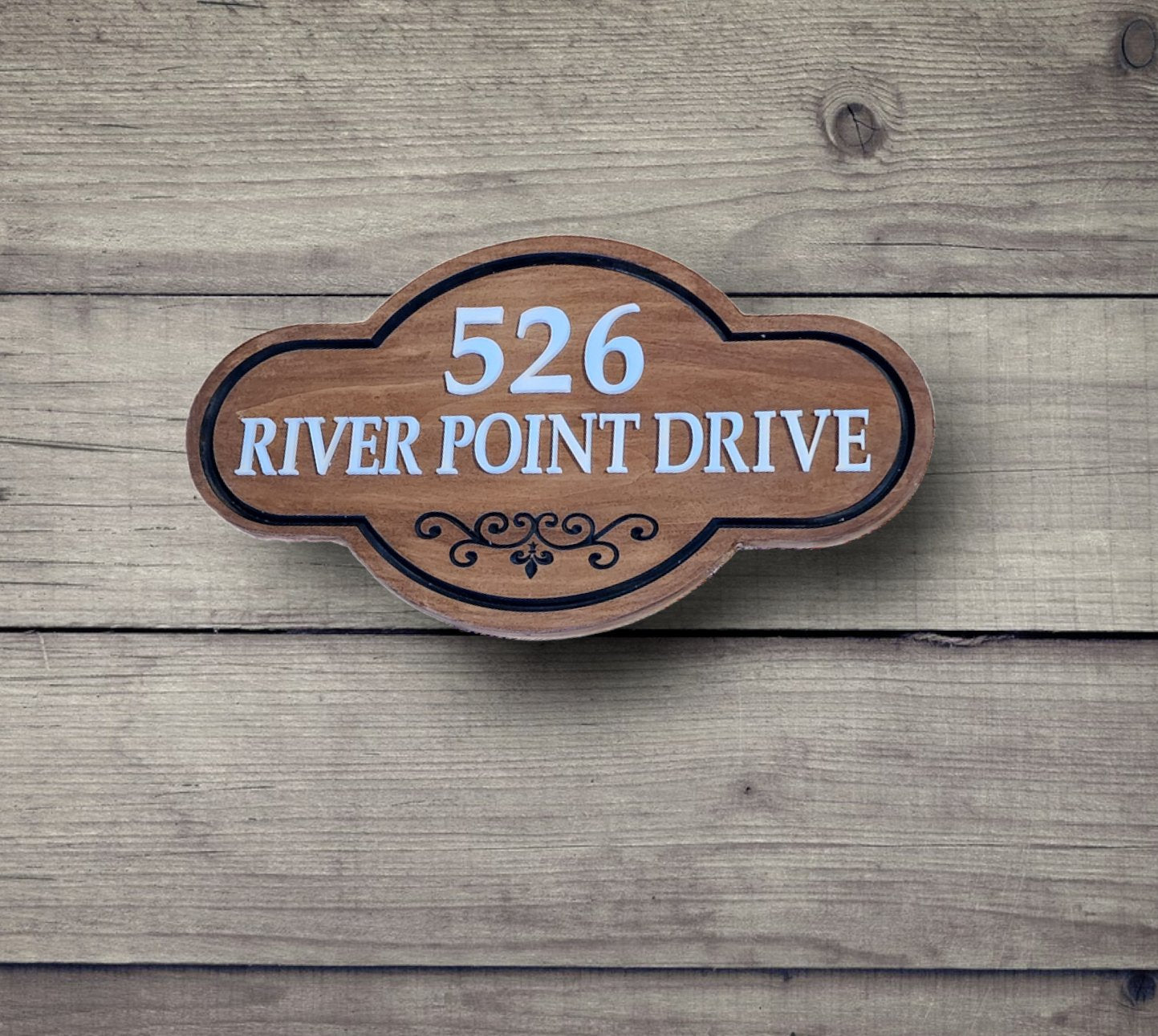 Personalized Routed Address Sign - Bison Peak Designsaddress sign