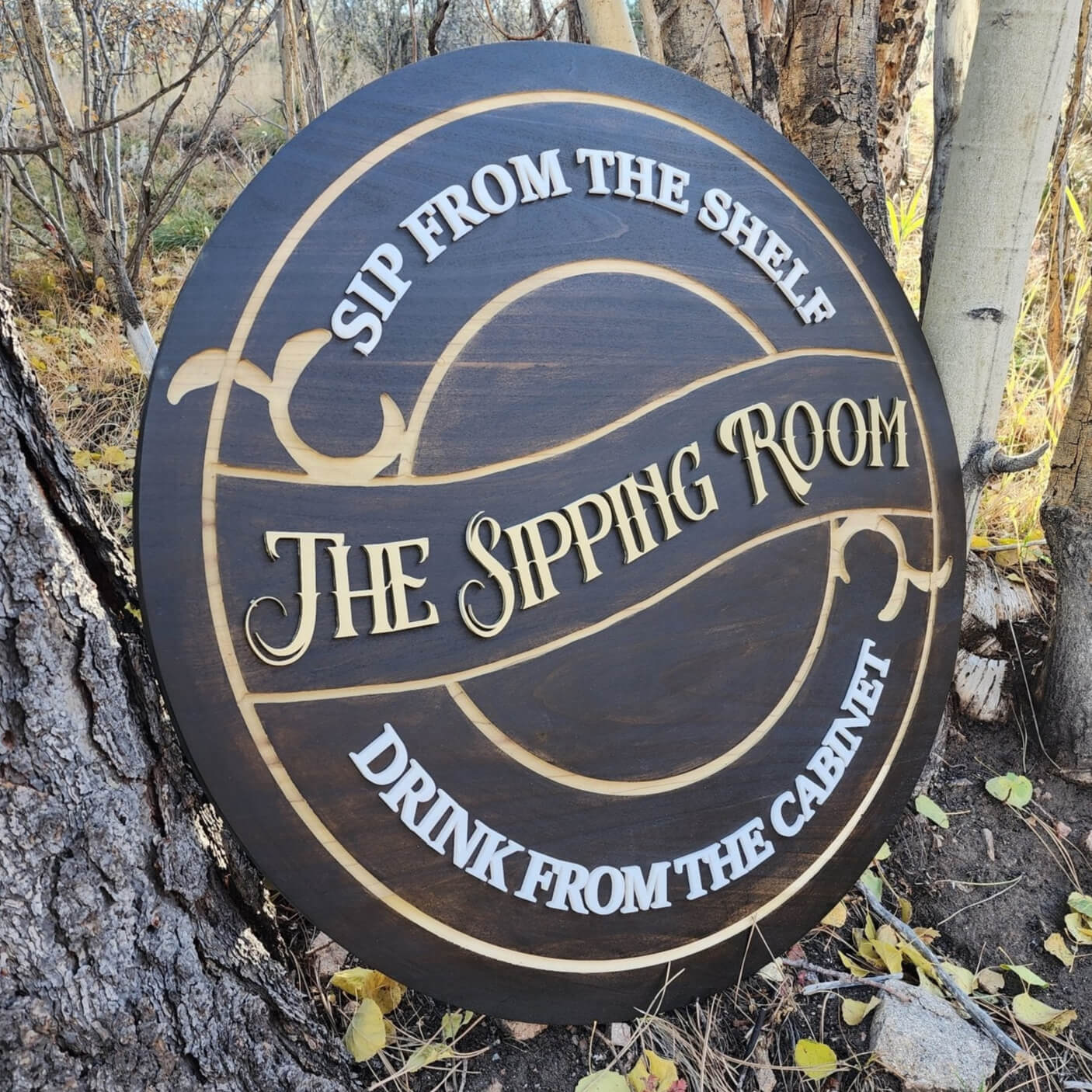 Shop Now - Custom Routed Wood Business Signs – Bison Peak Designs