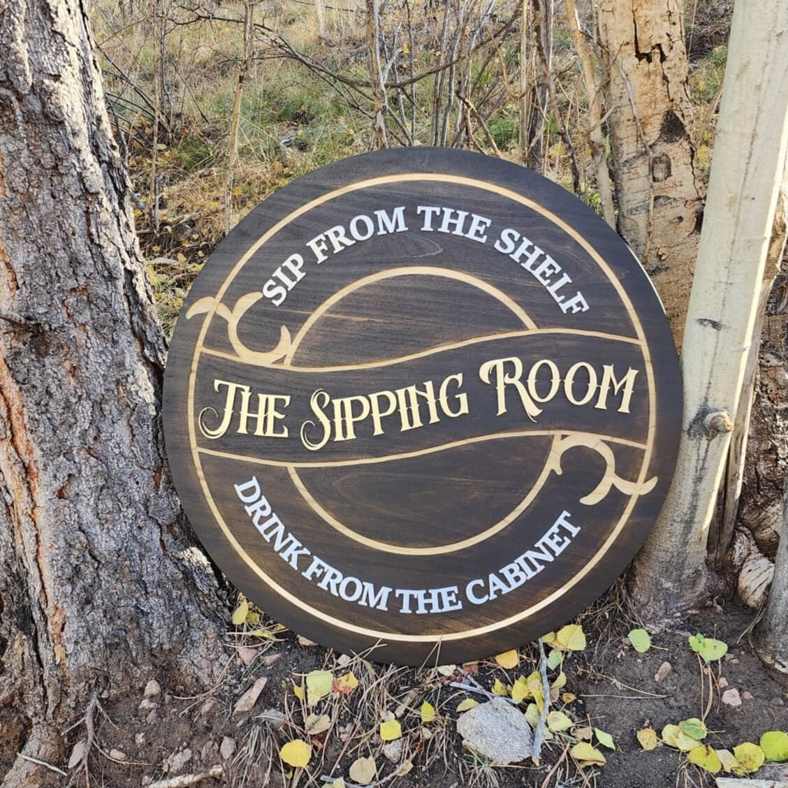 Shop Now - Custom Routed Wood Business Signs – Bison Peak Designs