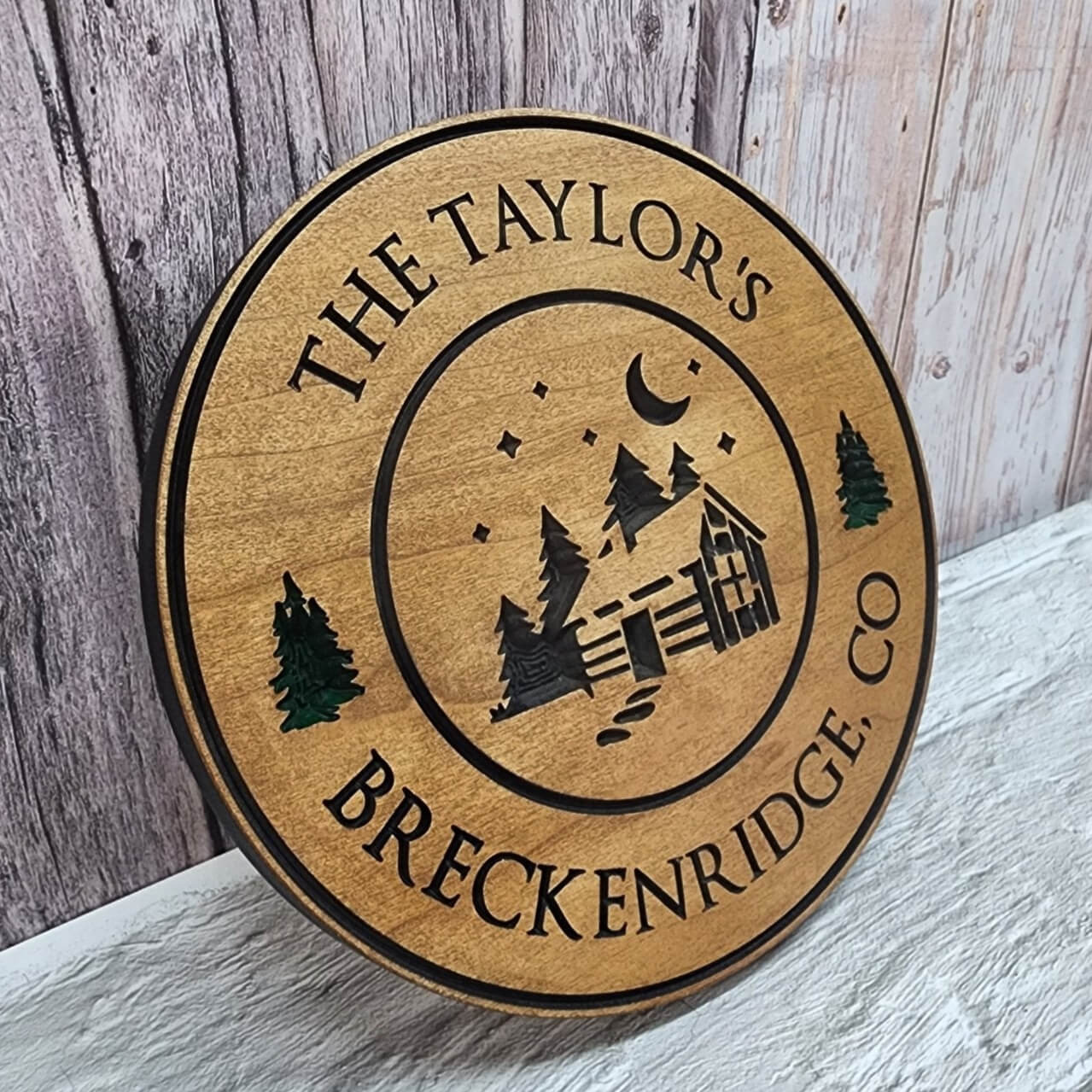 Shop Now - Custom Routed Wood Business Signs – Bison Peak Designs