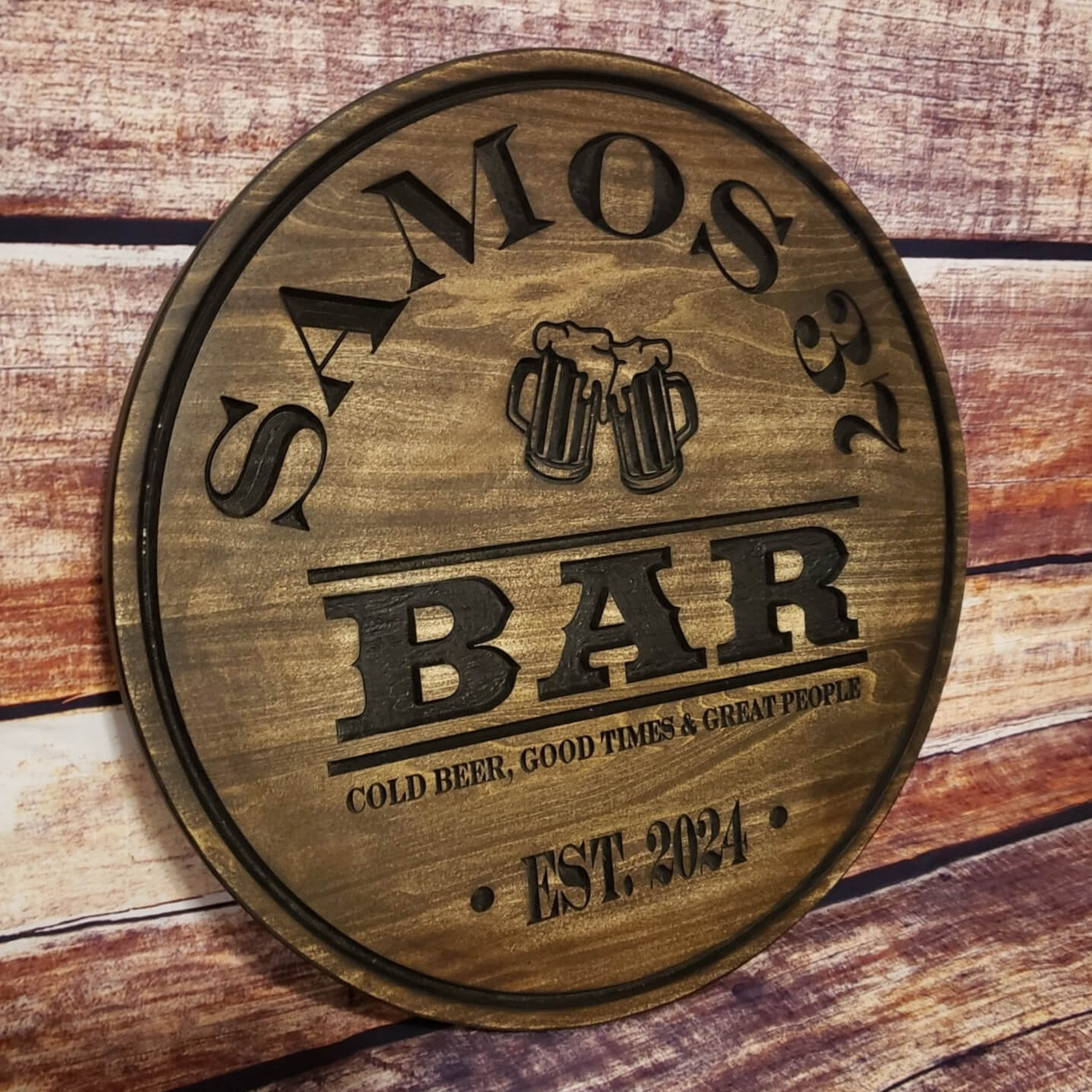 Shop Now - Custom Routed Wood Business Signs – Bison Peak Designs