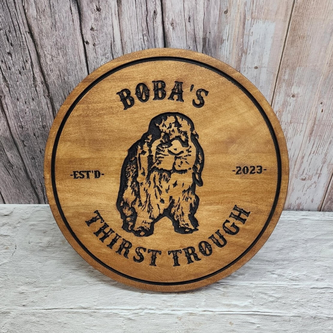 Shop Now - Custom Routed Wood Business Signs – Bison Peak Designs