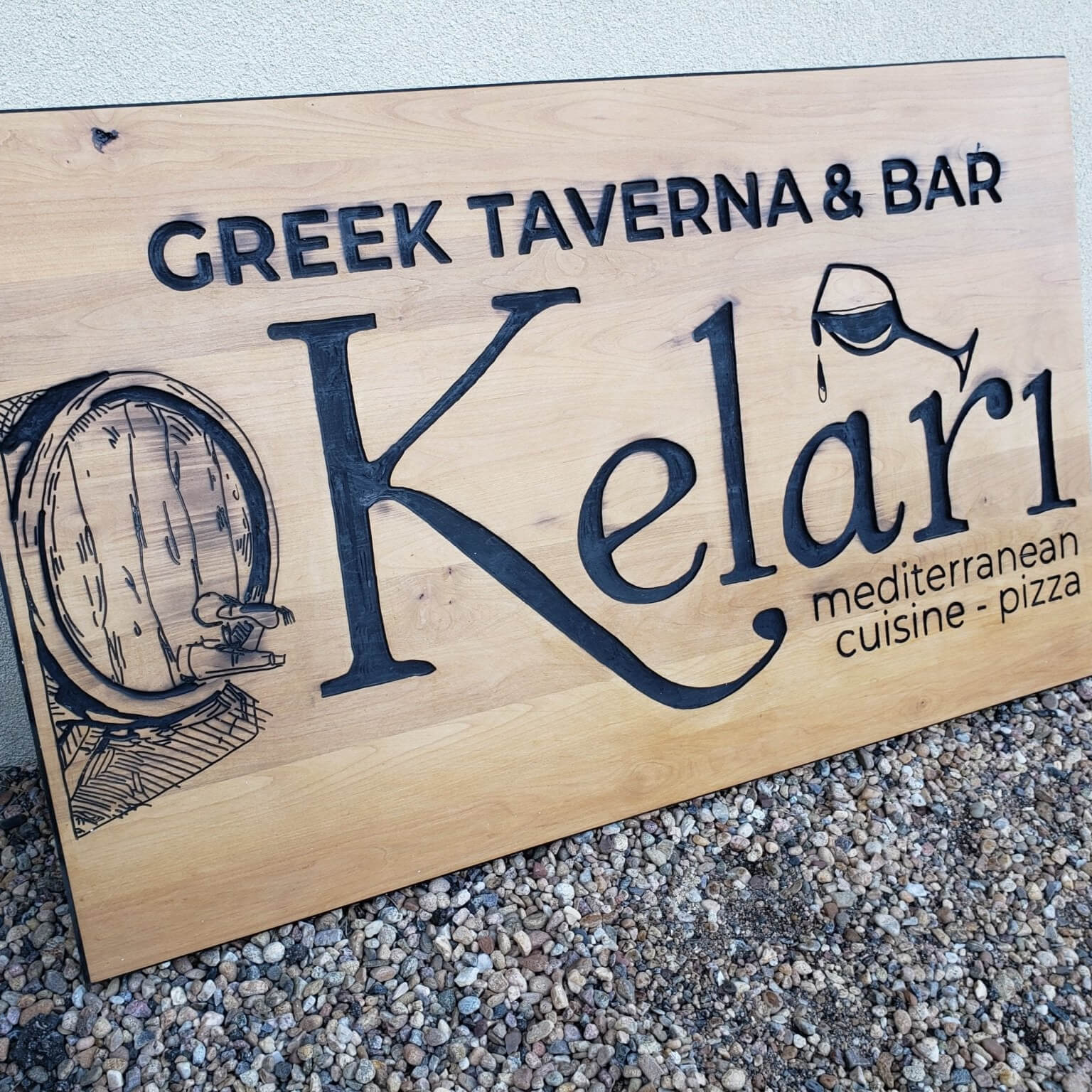 Shop Now - Custom Routed Wood Business Signs – Bison Peak Designs