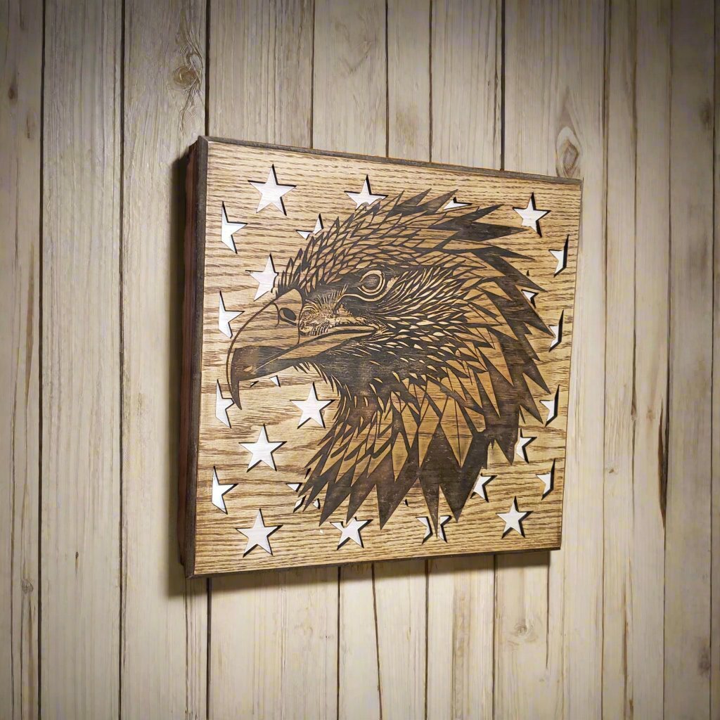 Concealment decor - American Eagle - Bison Peak DesignsConcealment Storage