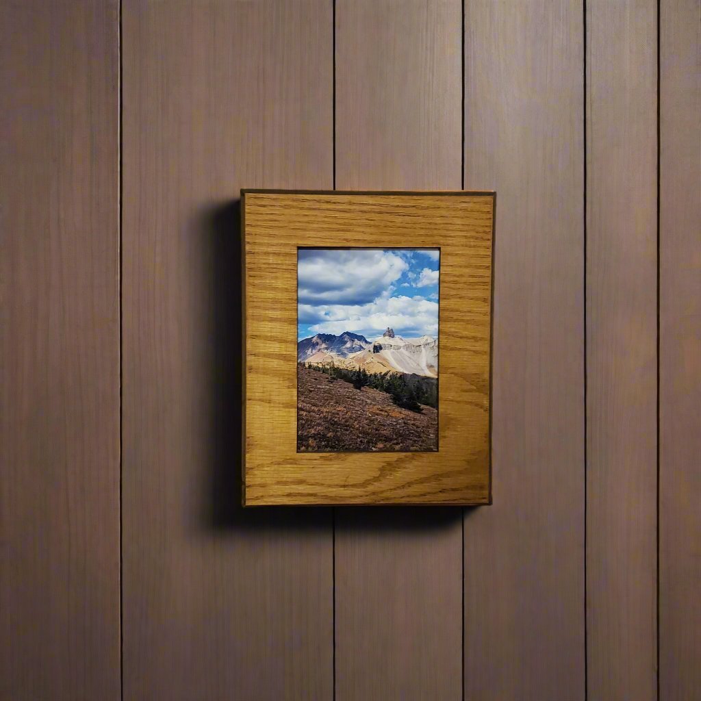 Concealment Photo frame for 5x7in photo vertical - Bison Peak DesignsConcealment Storage