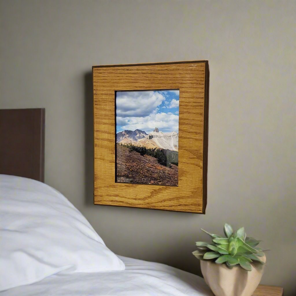 Concealment Photo frame for 5x7in photo vertical - Bison Peak DesignsConcealment Storage