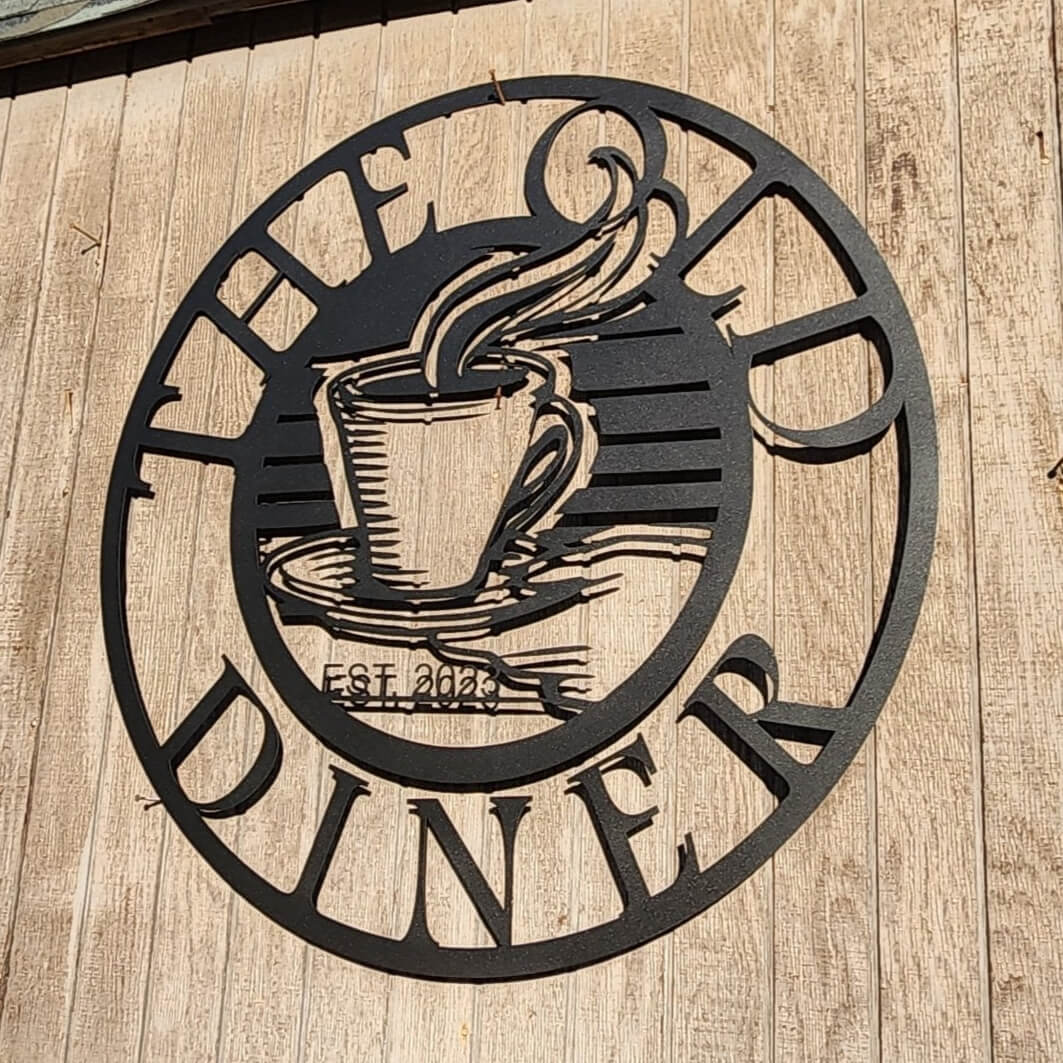 Custom Steel Logo for Business Deposit