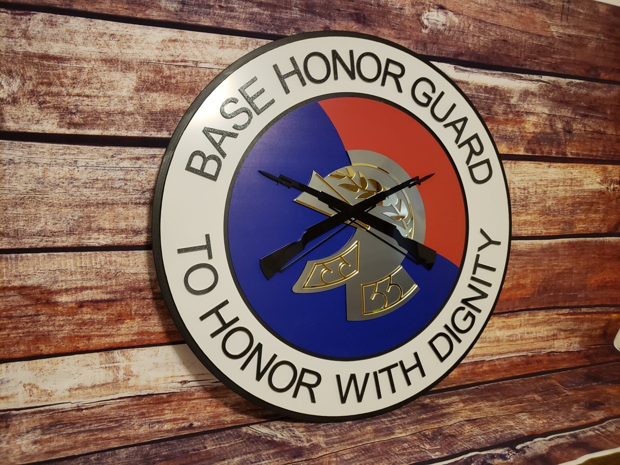 Custom Outdoor Business Military Sign - Bison Peak DesignsWood sign