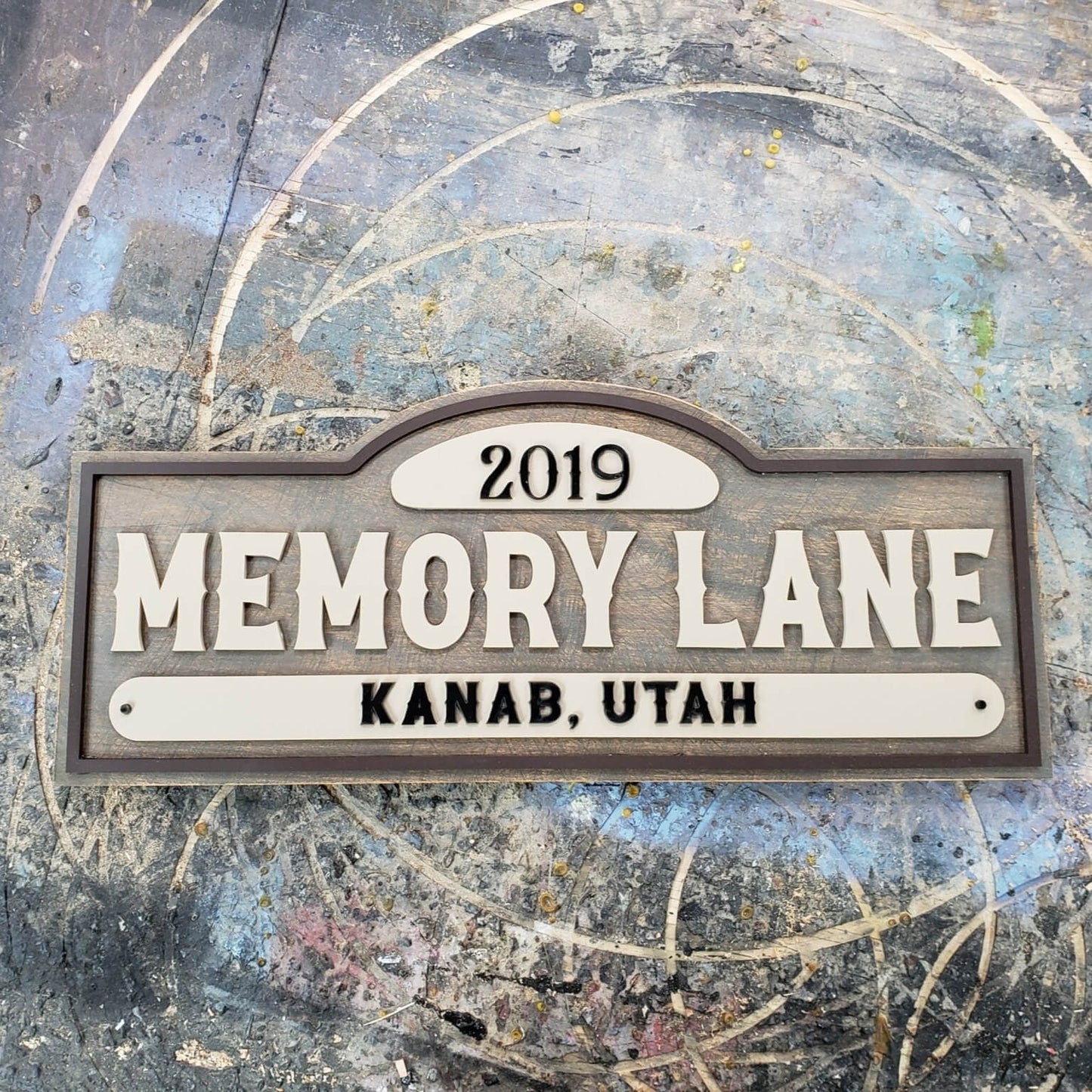 Custom Wood Business Address Sign - Bison Peak DesignsWood sign