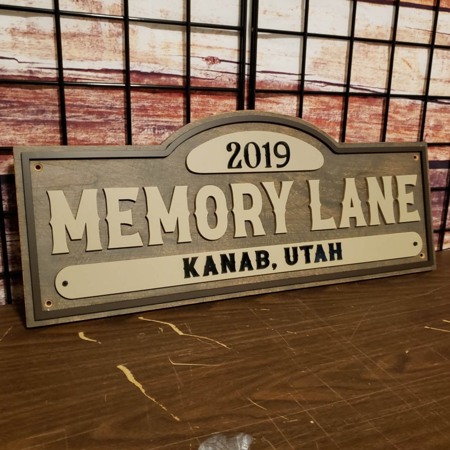 Custom Wood Business Address Sign - Bison Peak DesignsWood sign