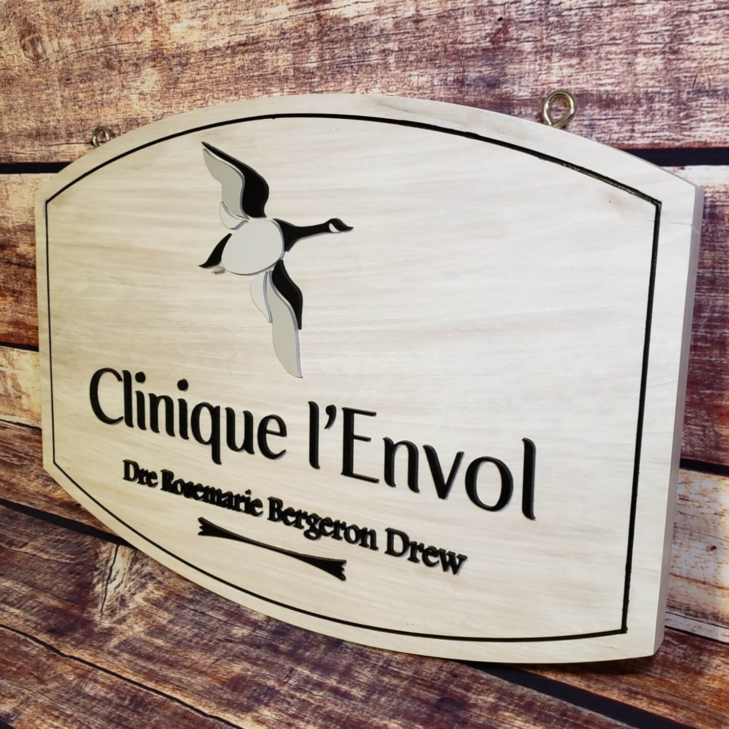 Custom Wood Retail Business Sign - Bison Peak DesignsWood sign