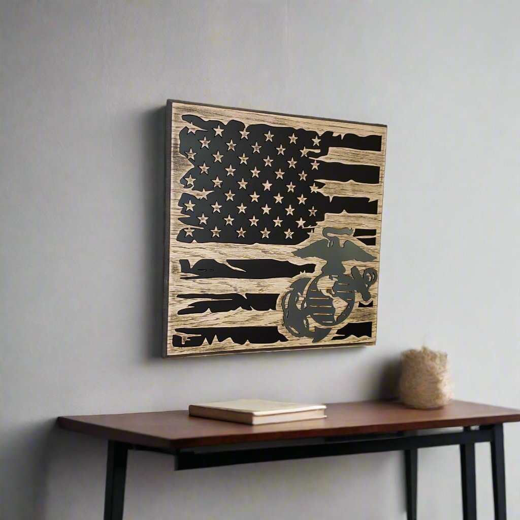 Marine Wall Art - Bison Peak DesignsConcealment Storage