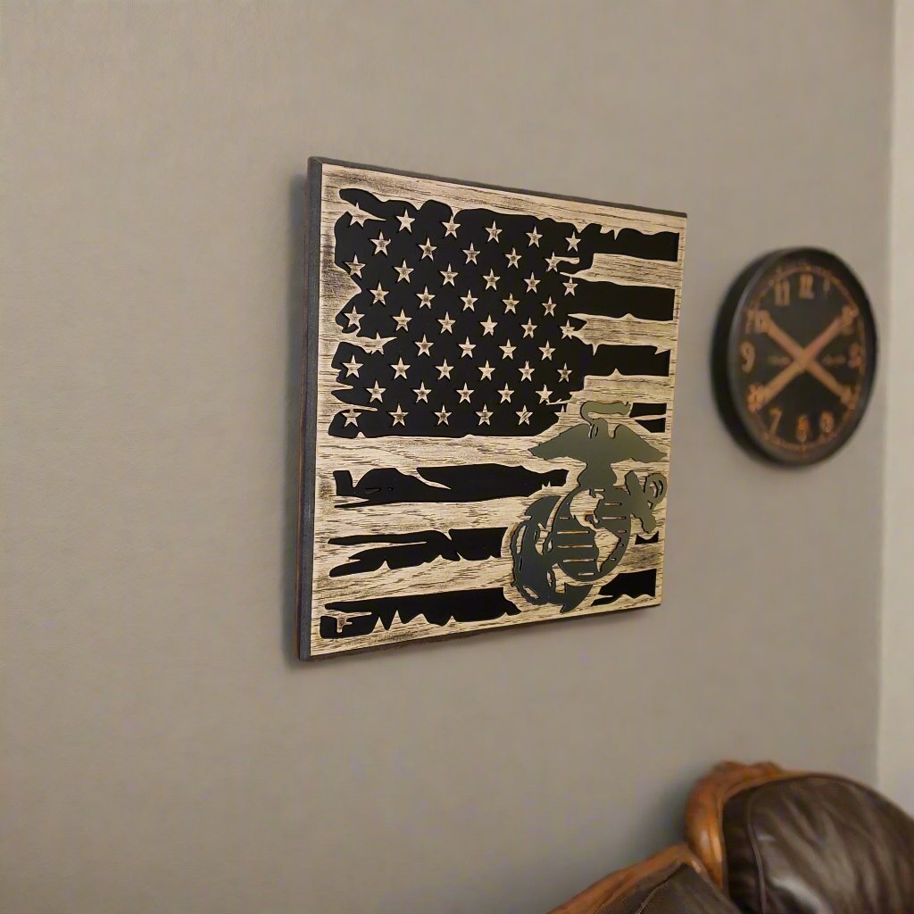 Marine Wall Art - Bison Peak DesignsConcealment Storage