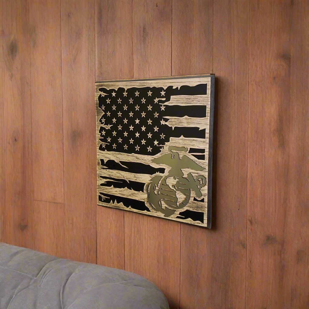 Marine Wall Art - Bison Peak DesignsConcealment Storage