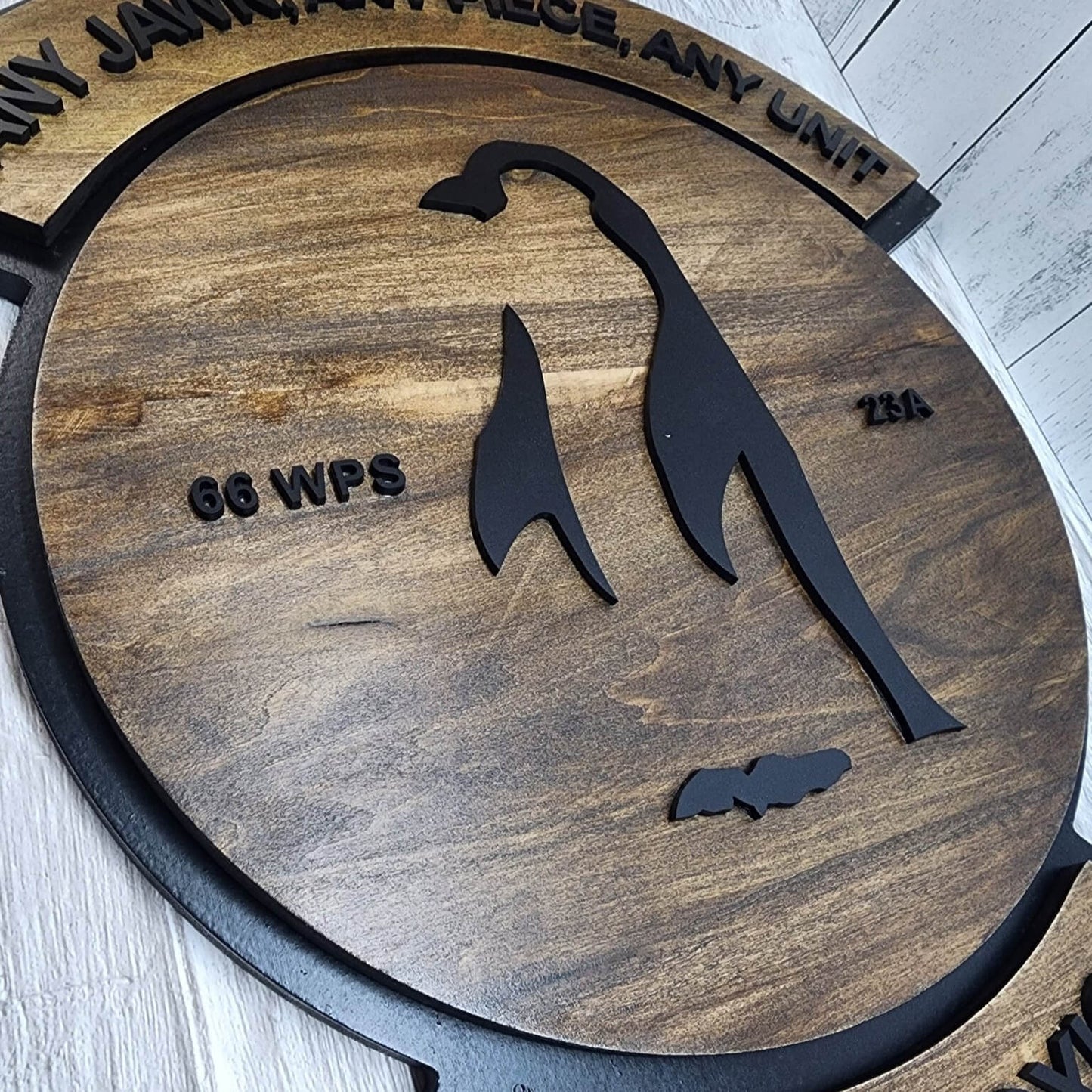 Custom Business Wood Plaque Sign