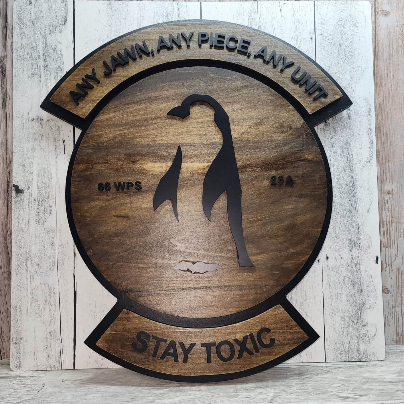 Custom Business Wood Plaque Sign