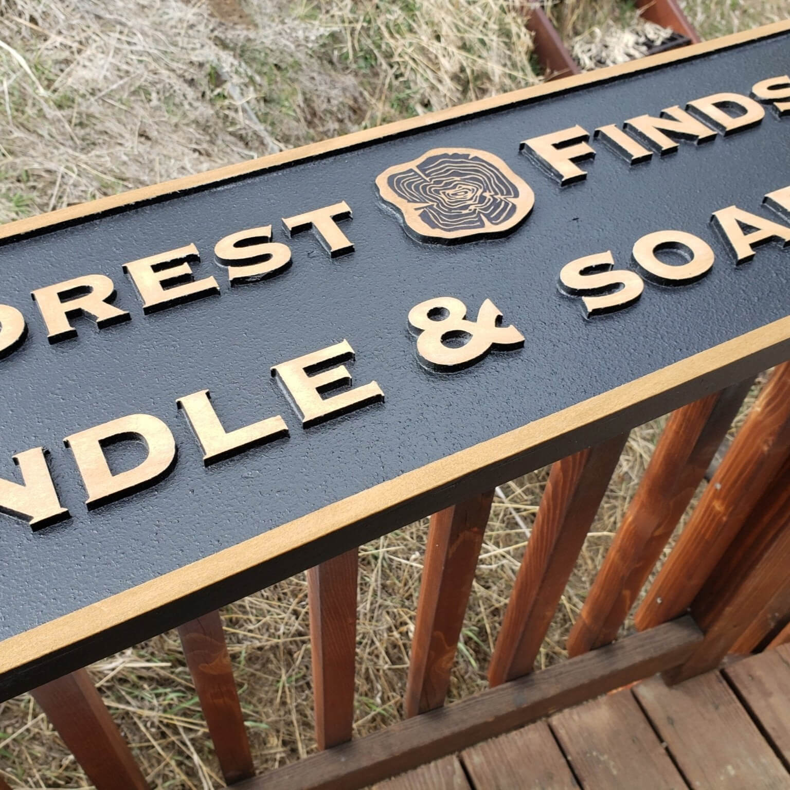 Shop Now - Custom Routed Wood Business Signs – Bison Peak Designs