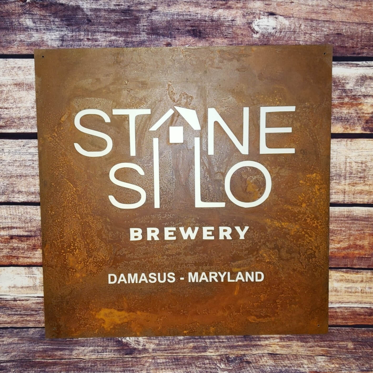 Custom Metal Brewery Sign Deposit