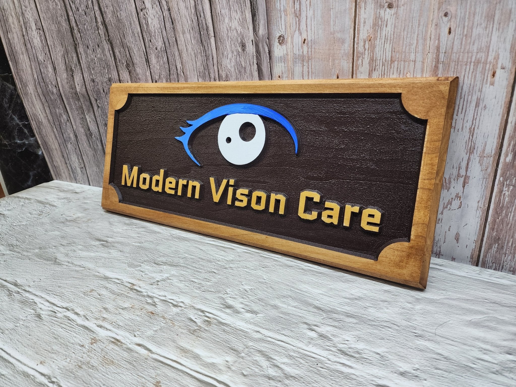 Custom 2D Routed Sign - Bison Peak DesignsWood sign