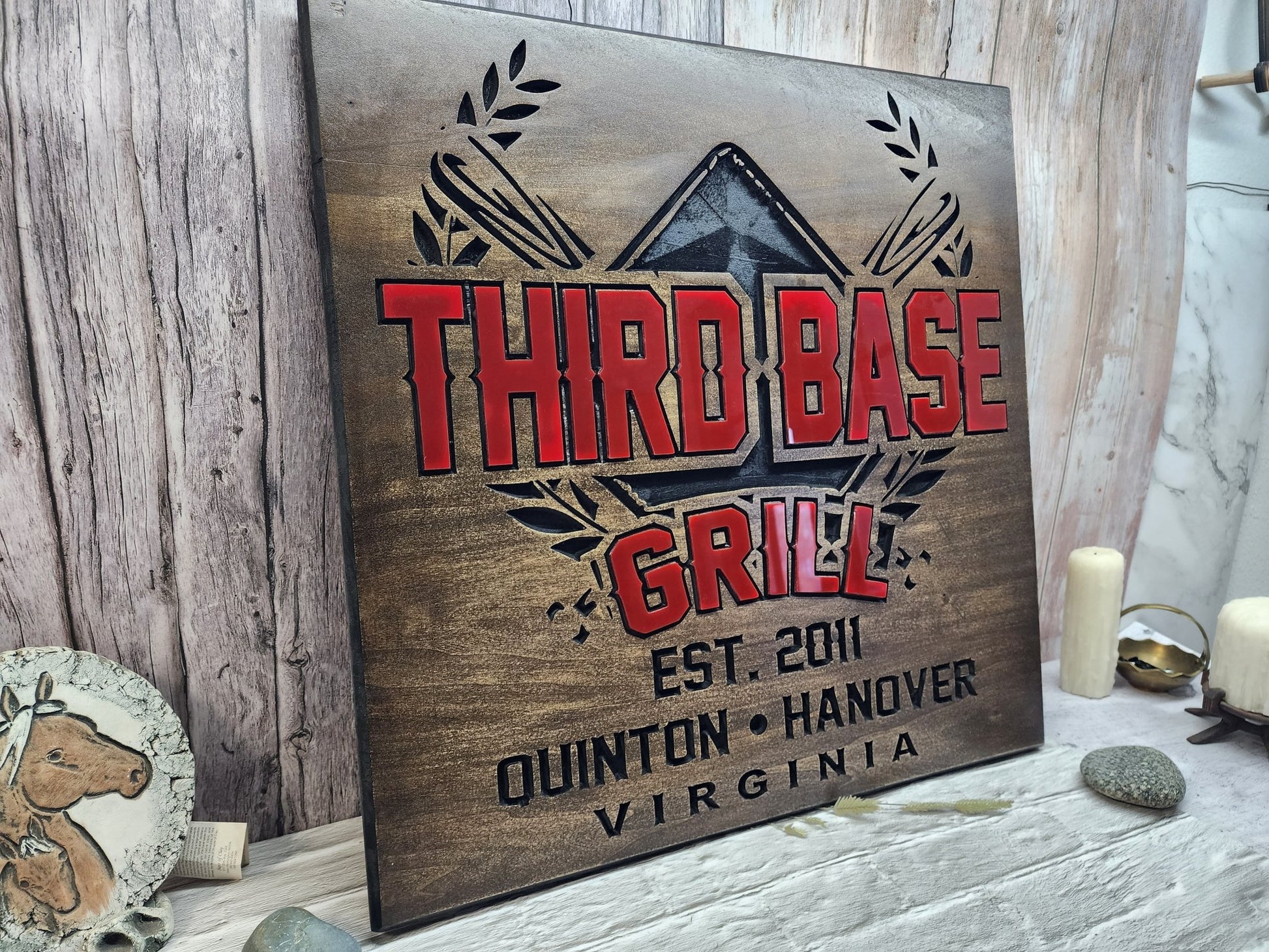 Custom Wood and Acrylic Business Signs - Bison Peak DesignsWood sign