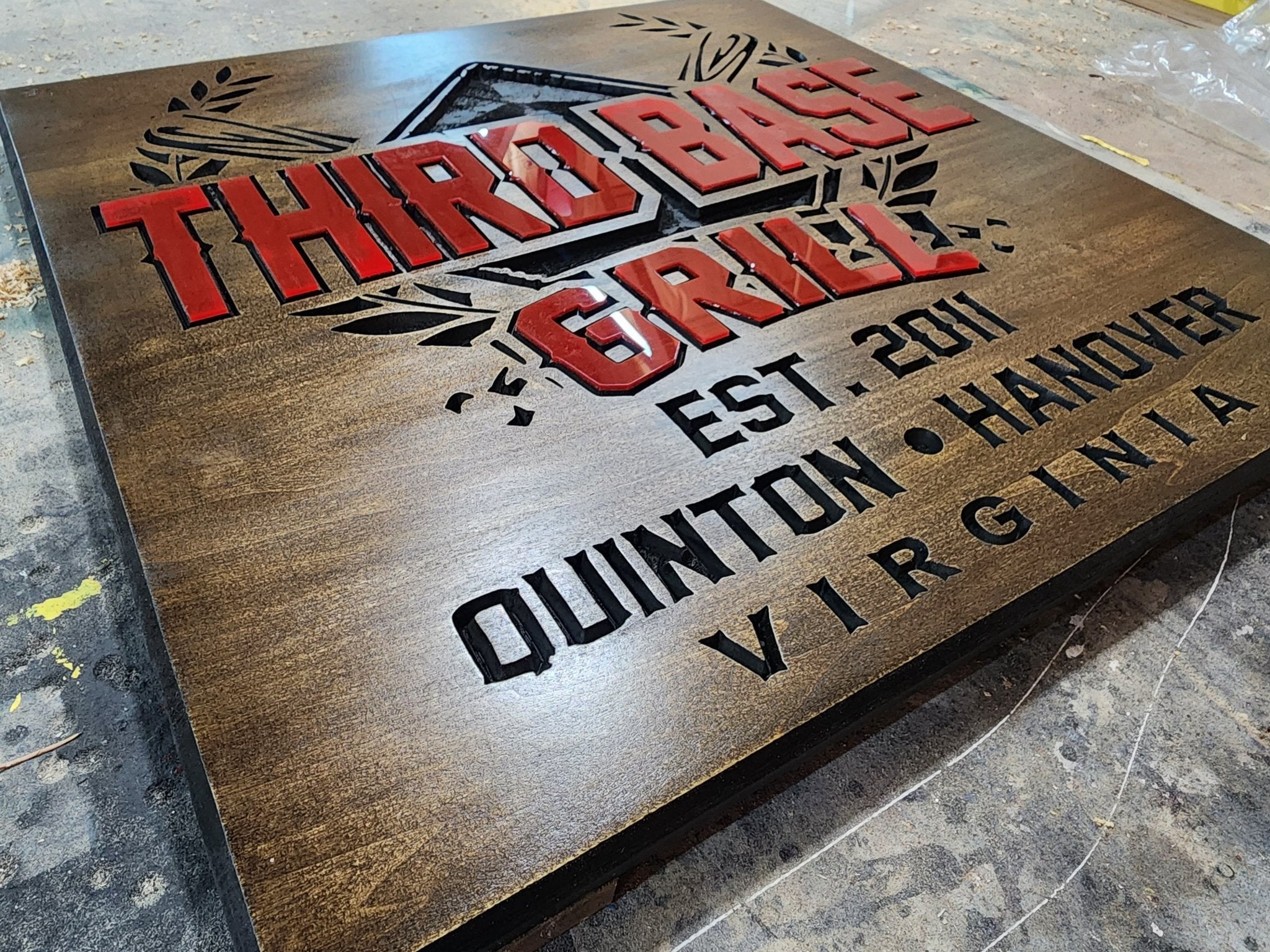 Custom Wood and Acrylic Business Signs - Bison Peak DesignsWood sign