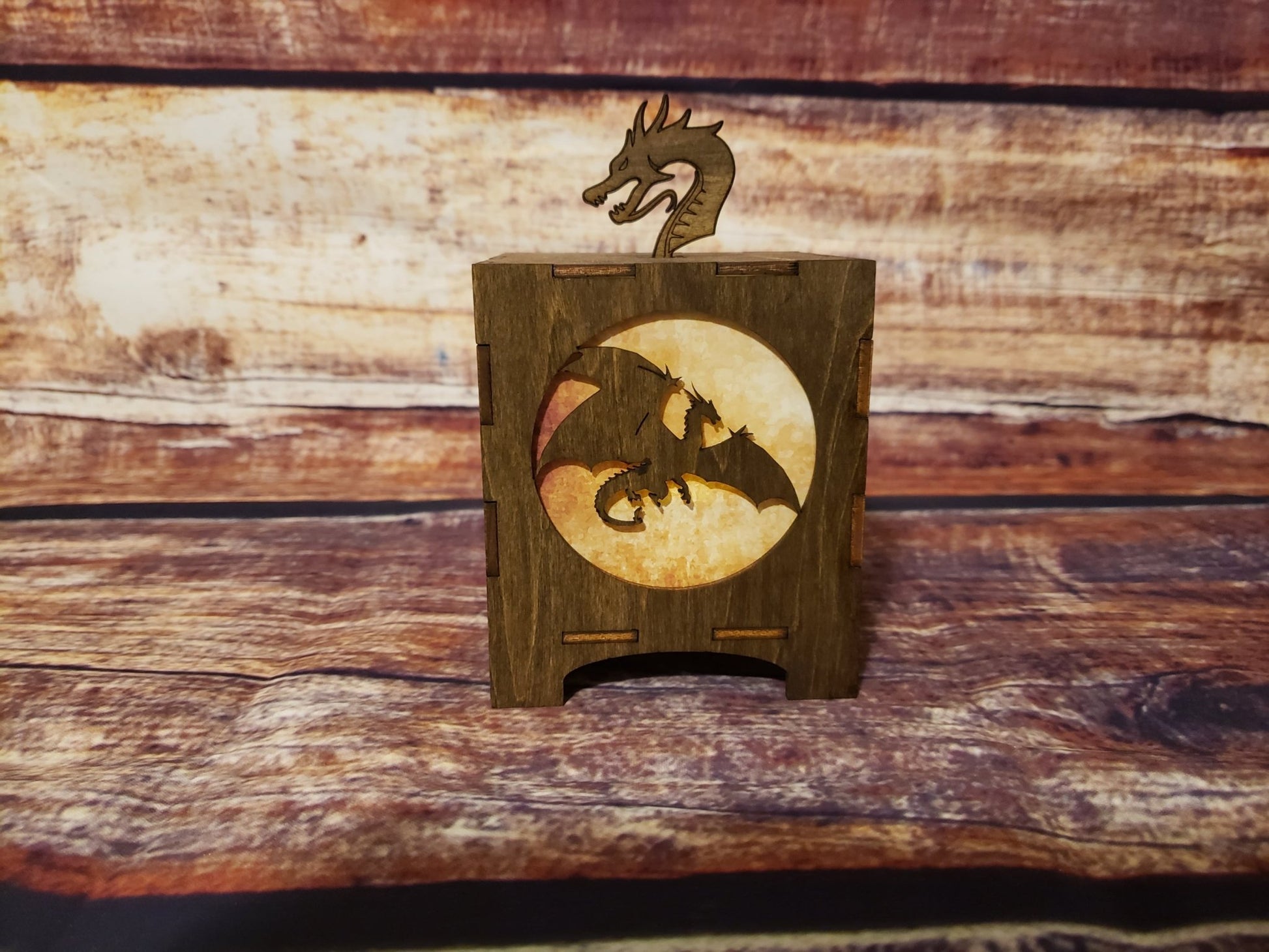 Handmade Dragon Lanterns - Bison Peak DesignsWood Decor