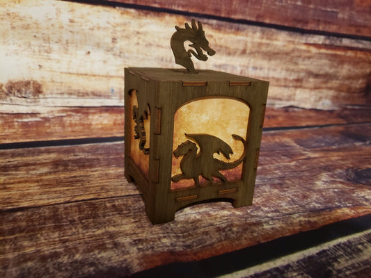 Handmade Wood Dragon Lanterns - Bison Peak DesignsWood Decor